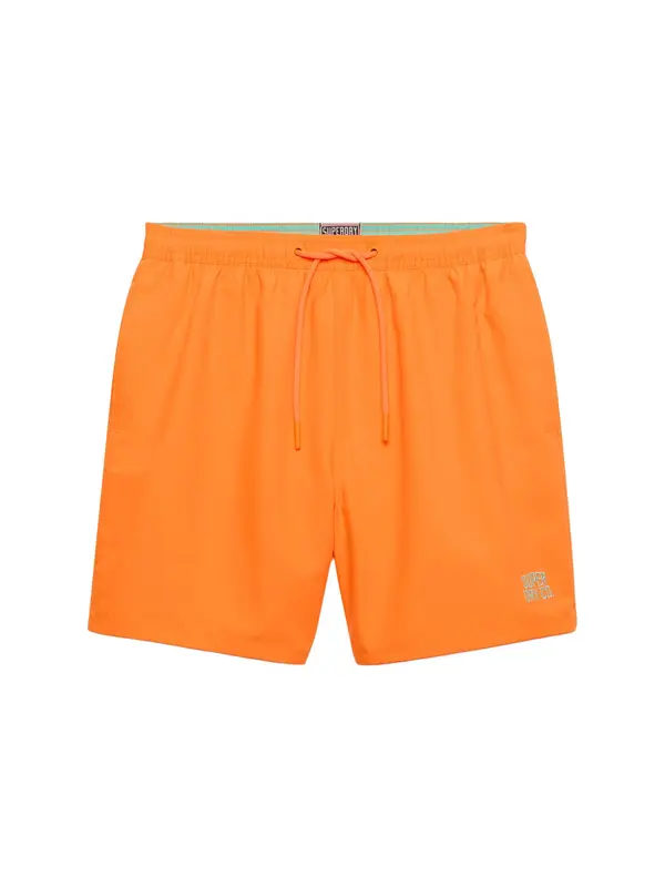 Superdry & Co Superdry & Co Kratke kopalne hlače 'Essential'  temno oranžna