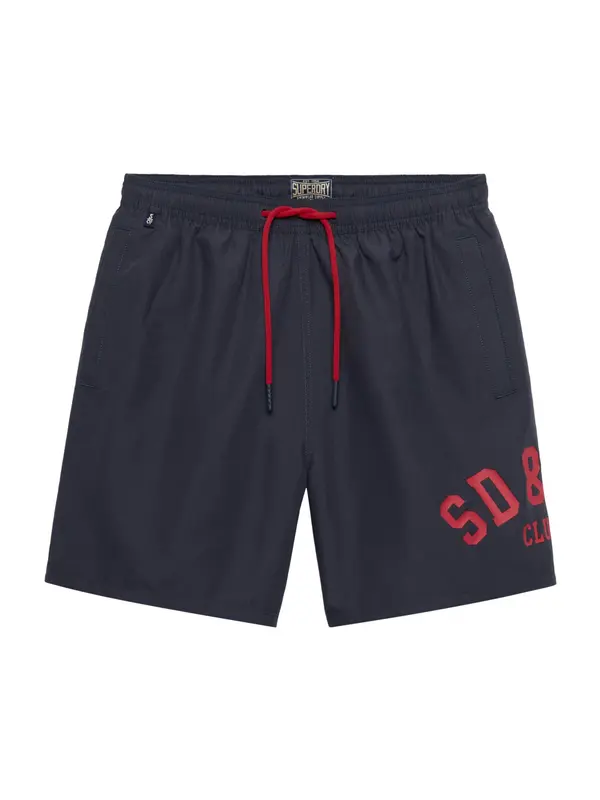 Superdry & Co Superdry & Co Kratke kopalne hlače  mornarska / svetlo rdeča