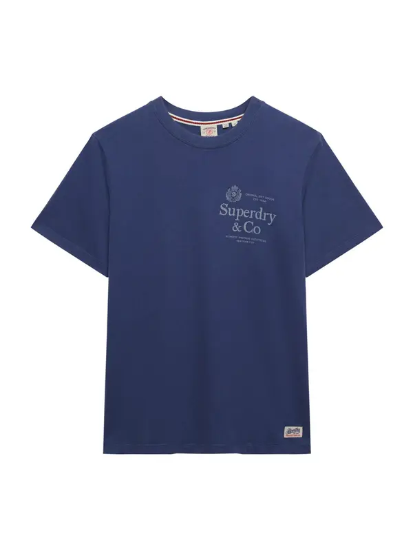 Superdry & Co Superdry & Co Majica '1954 Company'  encijan / siva