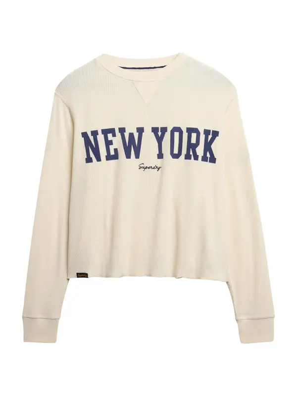 Superdry & Co Superdry & Co Majica 'Athletic Essential'  marine / volneno bela