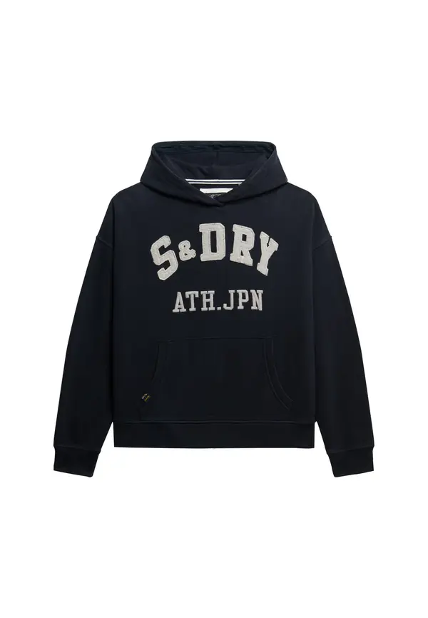 Superdry & Co Superdry & Co Majica 'Athletic Essentials'  marine / bela