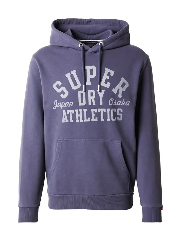 Superdry & Co Superdry & Co Majica 'Athletic Essentials'  siva / robida