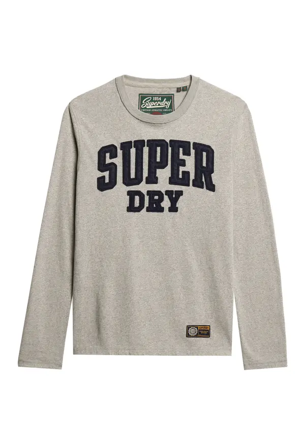 Superdry & Co Superdry & Co Majica 'Athletic'  marine / svetlo siva