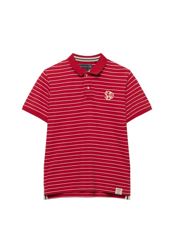 Superdry & Co Superdry & Co Majica  bež / rdeča
