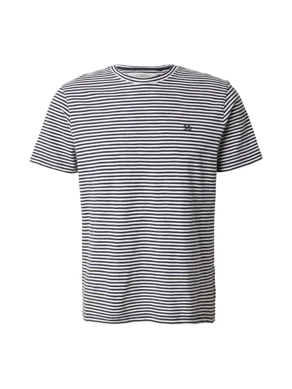 Superdry & Co Superdry & Co Majica 'CLASSIC ESSENTIAL'  mornarska / bela
