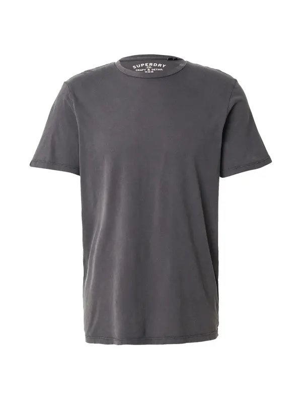Superdry & Co Superdry & Co Majica 'Classic Essential'  temno siva
