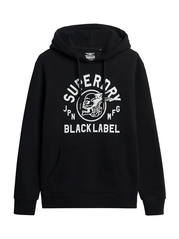 Superdry & Co Superdry & Co Majica  črna / bela