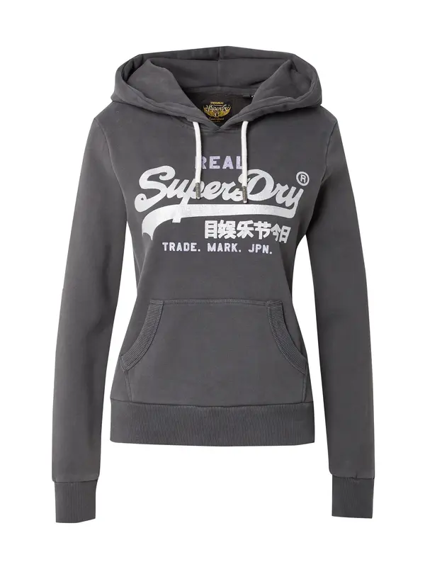 Superdry & Co Superdry & Co Majica  črna / bela