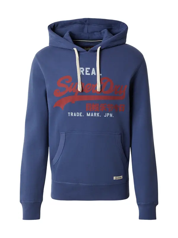 Superdry & Co Superdry & Co Majica 'ECLIPSE'  dimno modra / safir / bordo
