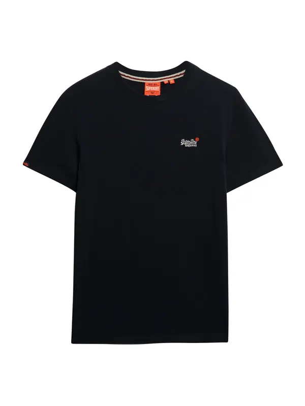 Superdry & Co Superdry & Co Majica 'Essential'  črna / bela