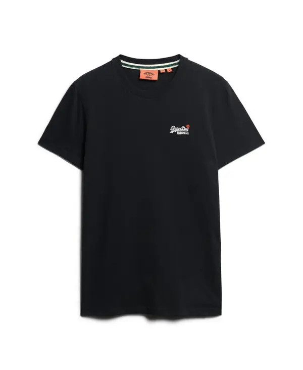 Superdry & Co Superdry & Co Majica 'Essential'  črna / bela