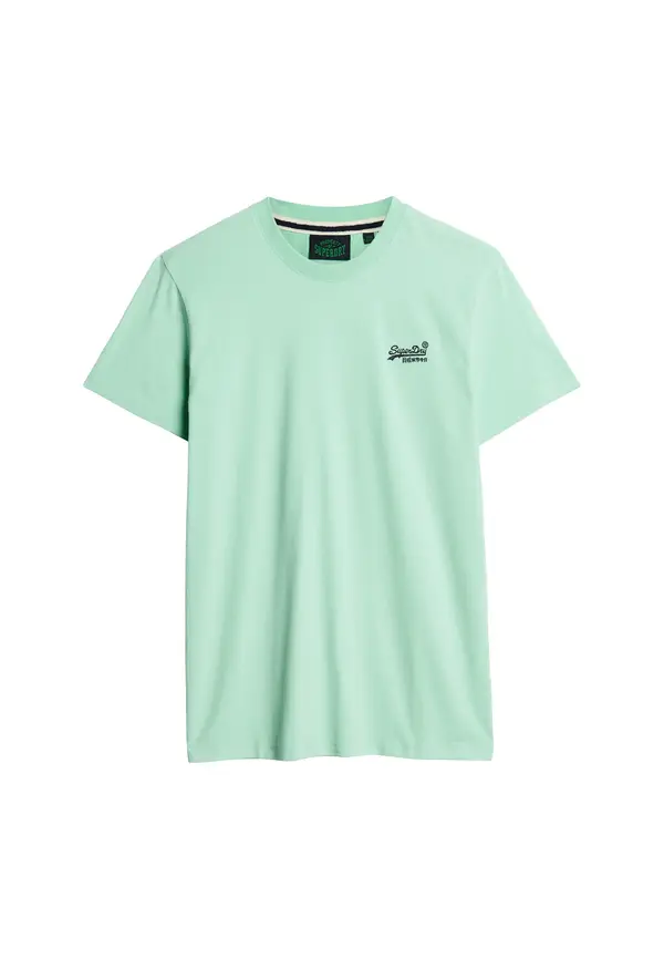 Superdry & Co Superdry & Co Majica 'Essential'  meta / temno zelena