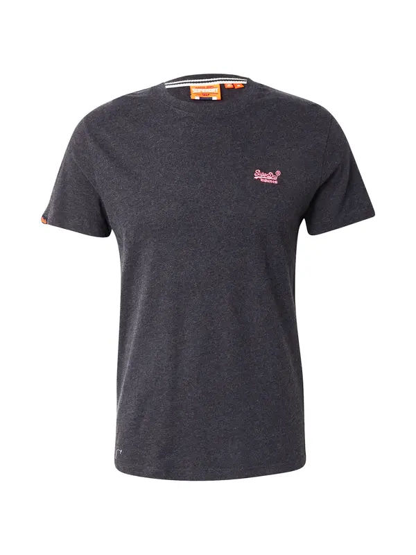 Superdry & Co Superdry & Co Majica 'Essential'  svetlo roza / pegasto črna