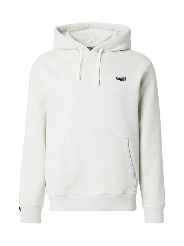 Superdry & Co Superdry & Co Majica 'Essential'  svetlo siva / črna