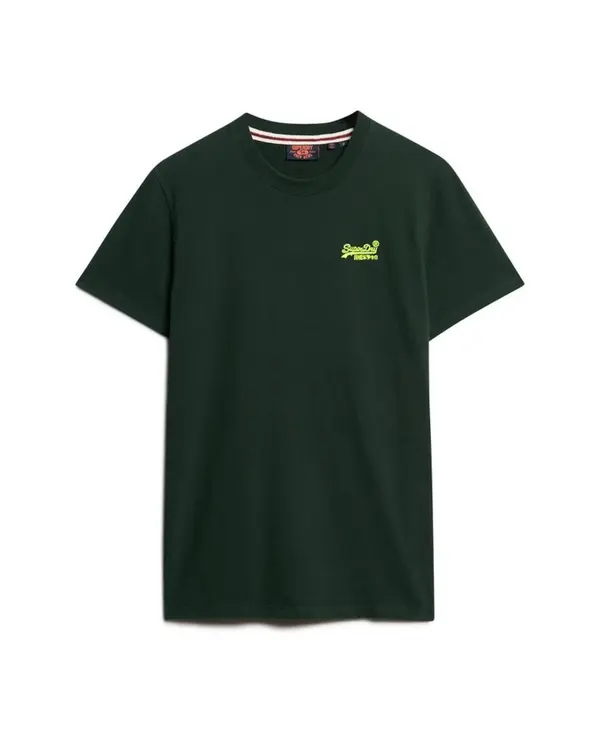 Superdry & Co Superdry & Co Majica 'Essential'  temno zelena