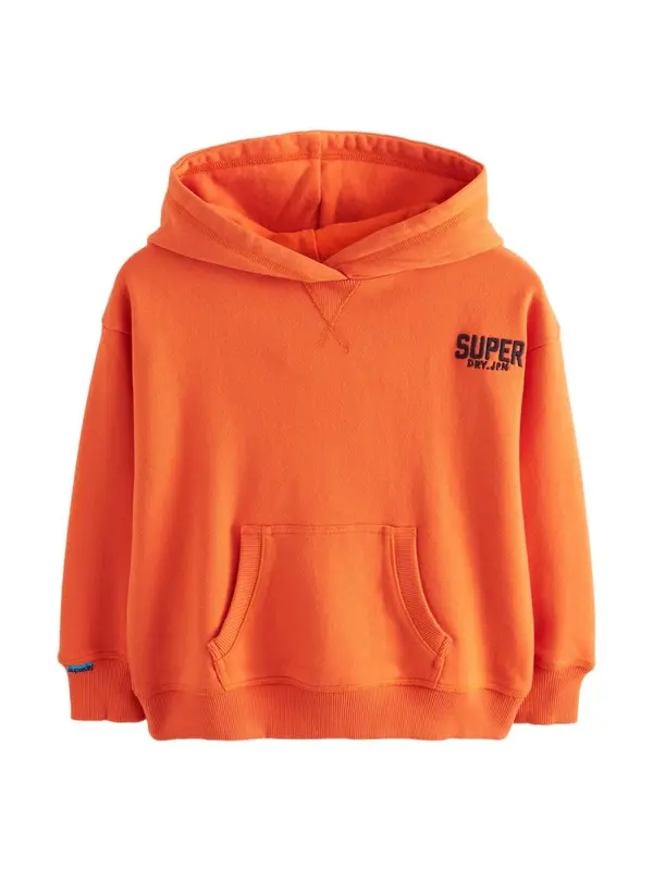Superdry & Co Superdry & Co Majica 'Essentials'  oranžna / črna