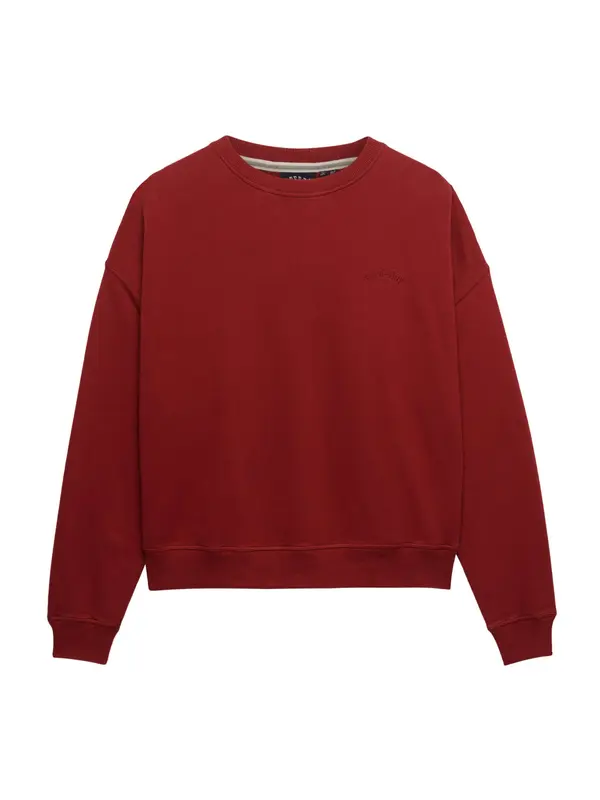 Superdry & Co Superdry & Co Majica 'Essentials'  temno rdeča