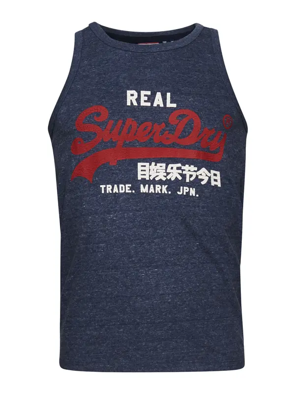 Superdry & Co Superdry & Co Majica 'HERITAGE'  marine / rdeča / bela