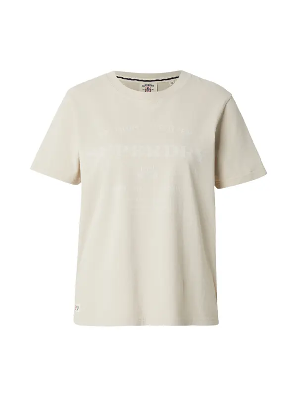 Superdry & Co Superdry & Co Majica  kit / ecru