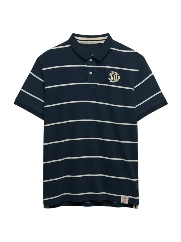 Superdry & Co Superdry & Co Majica  marine / bela