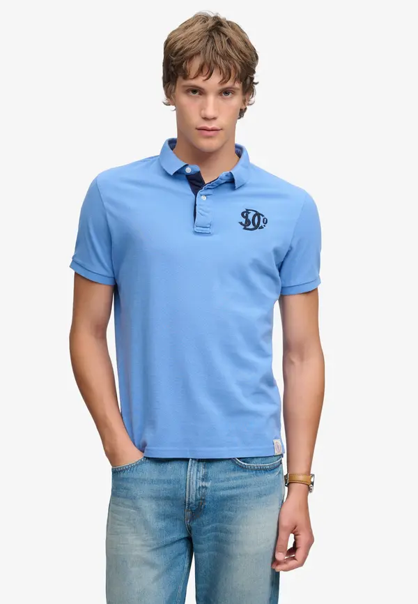 Superdry & Co Superdry & Co Majica  marine / kraljevo modra