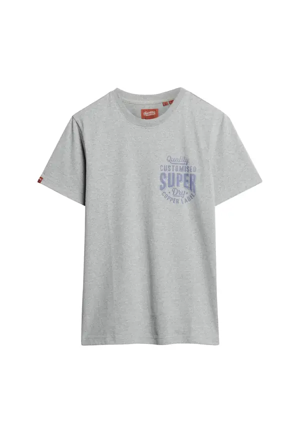 Superdry & Co Superdry & Co Majica  marine / siva