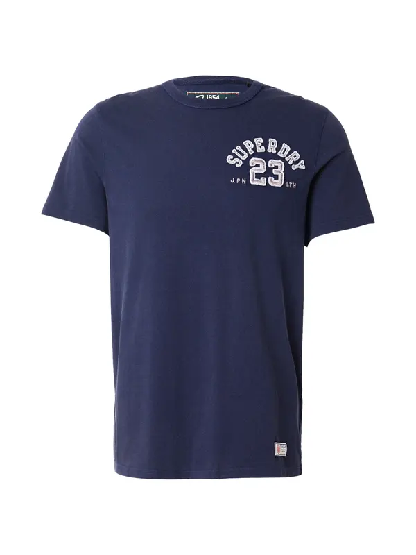 Superdry & Co Superdry & Co Majica  marine / siva / svetlo siva / rdeča