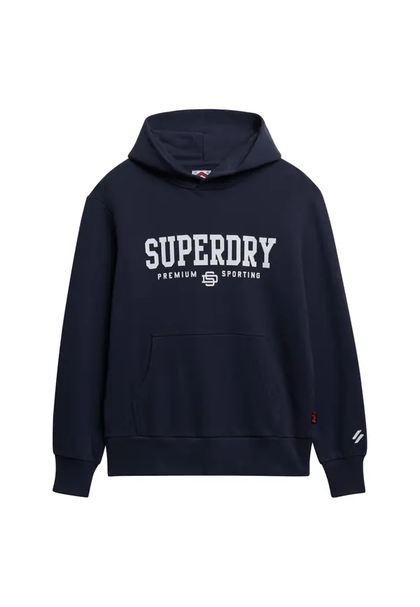 Superdry & Co Superdry & Co Majica  marine / svetlo siva