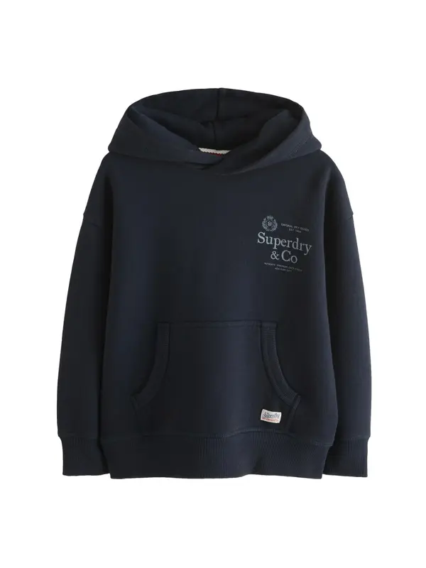 Superdry & Co Superdry & Co Majica  mornarska / svetlo modra