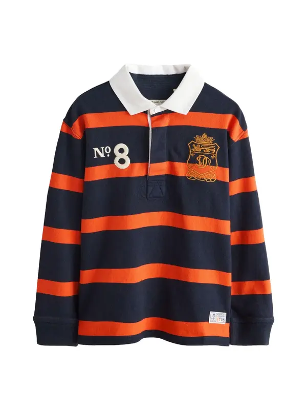 Superdry & Co Superdry & Co Majica  nočno modra / oranžna / bela