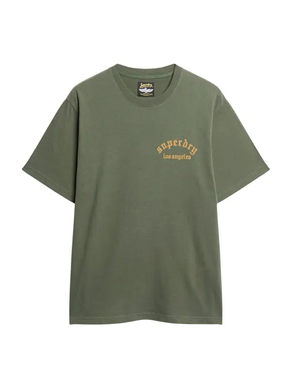 Superdry & Co Superdry & Co Majica  oliva / rdeča / črna