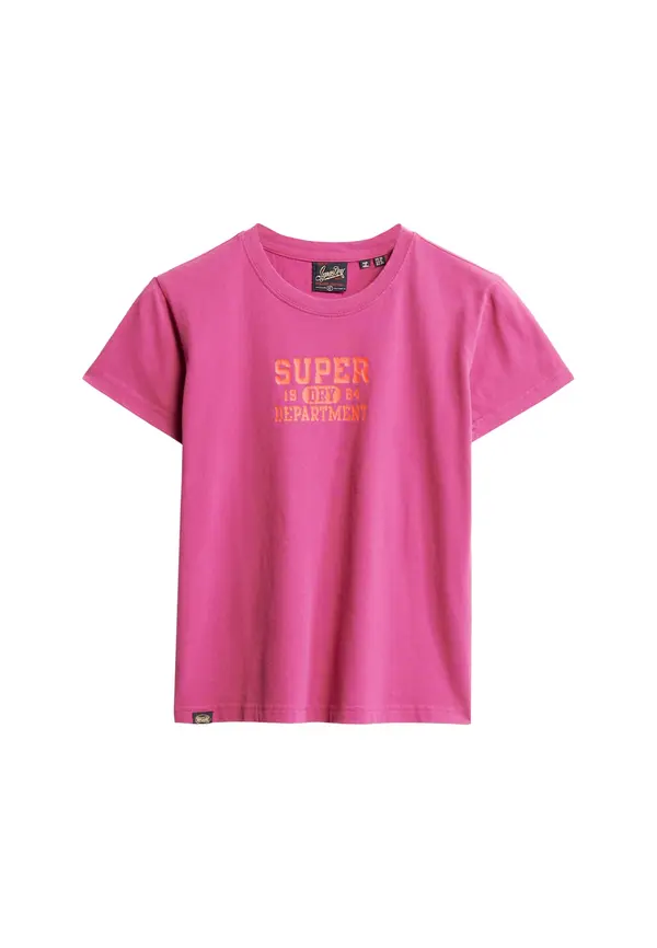 Superdry & Co Superdry & Co Majica  roza / rdeča
