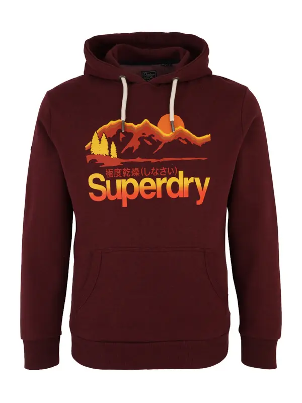 Superdry & Co Superdry & Co Majica  rumena / oranžna / bordo