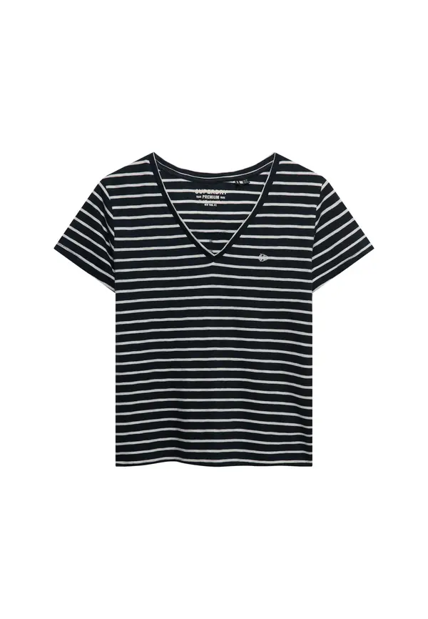 Superdry & Co Superdry & Co Majica 'STUDIOS'  marine / bela