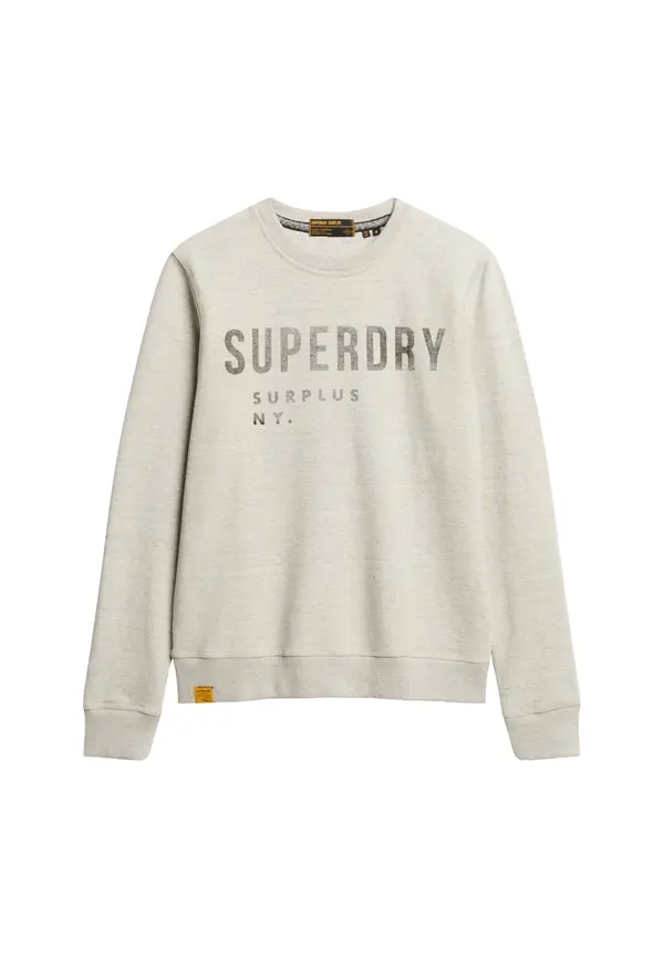 Superdry & Co Superdry & Co Majica 'Surplus'  svetlo siva / temno siva