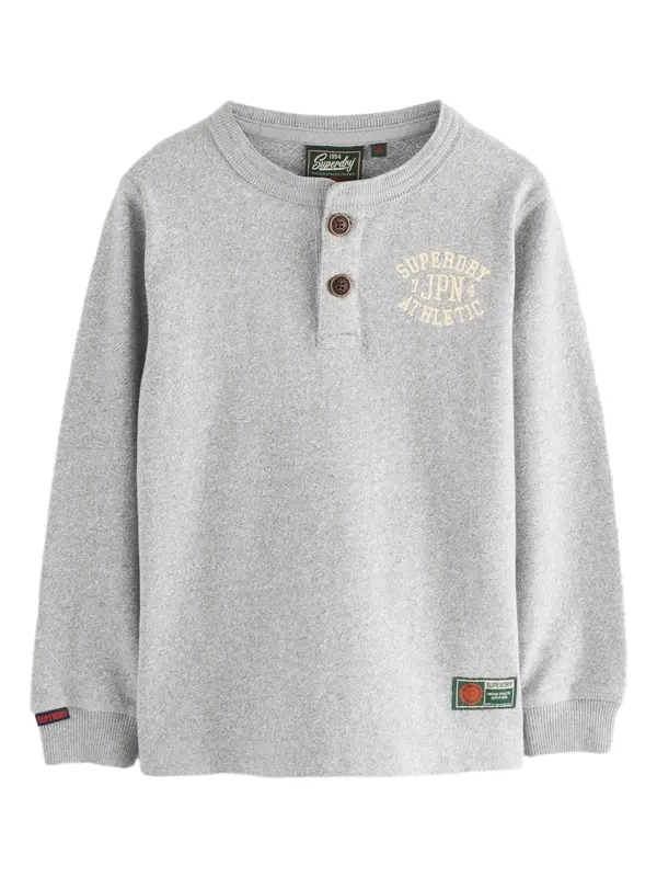 Superdry & Co Superdry & Co Majica  svetlo rumena / siva