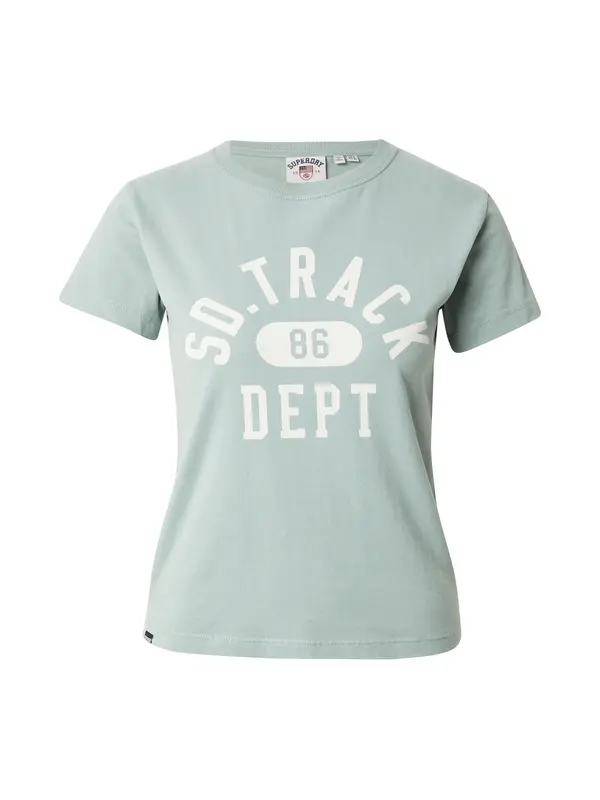 Superdry & Co Superdry & Co Majica  svetlo zelena / off-bela