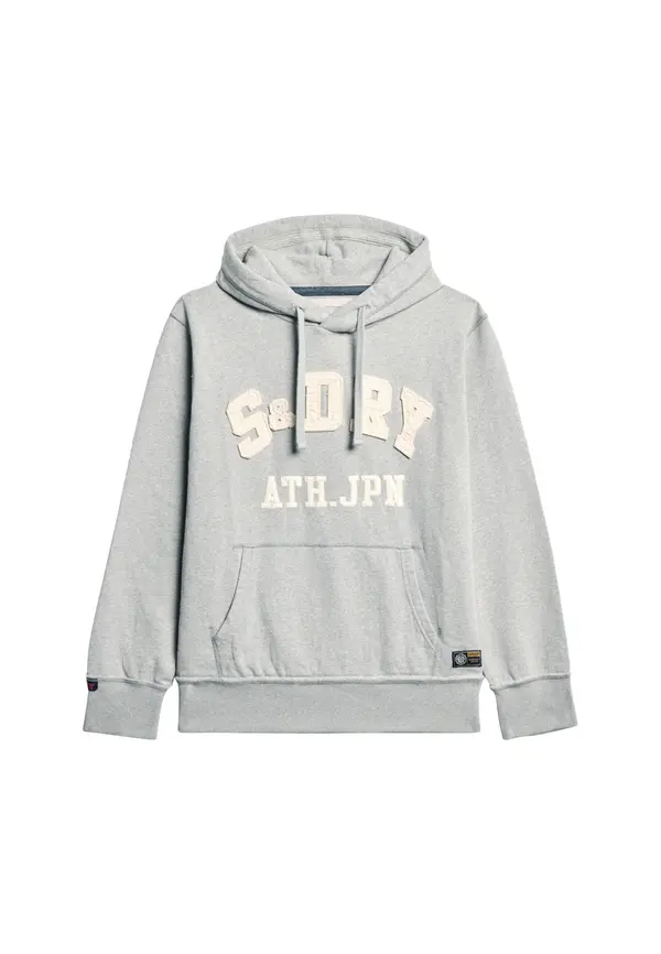 Superdry & Co Superdry & Co Majica 'Vintage Athletic'  kremna / svetlo siva