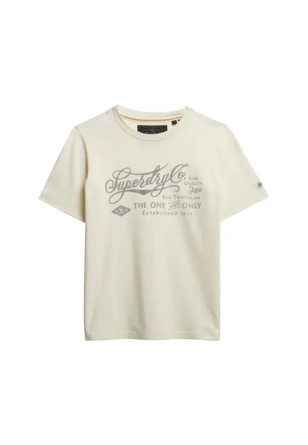 Superdry & Co Superdry & Co Majica  volneno bela