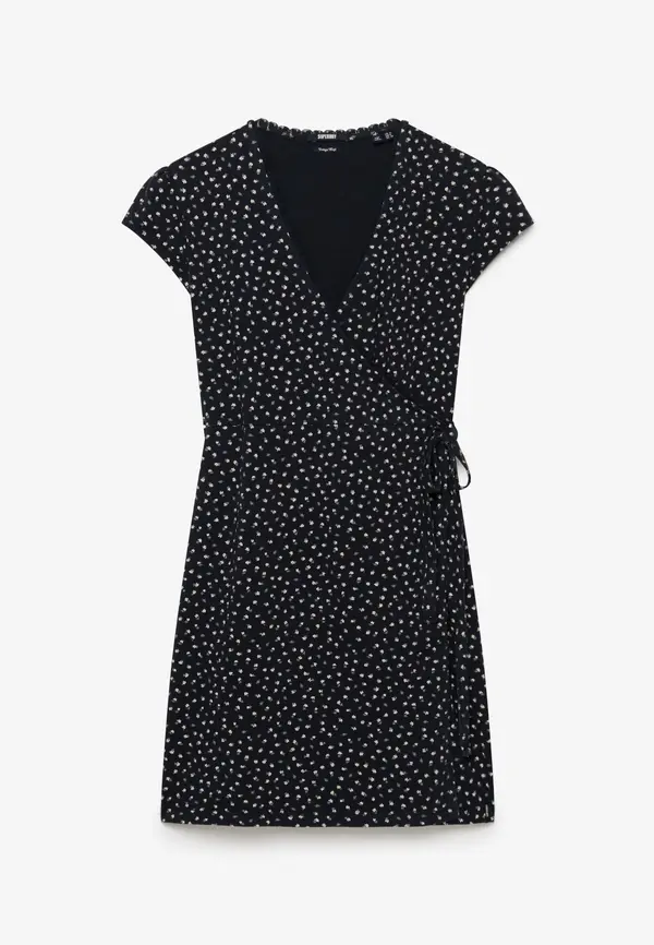 Superdry & Co Superdry & Co Poletna obleka 'ATHLETIC ESSENTIAL'  kremna / temno modra / med