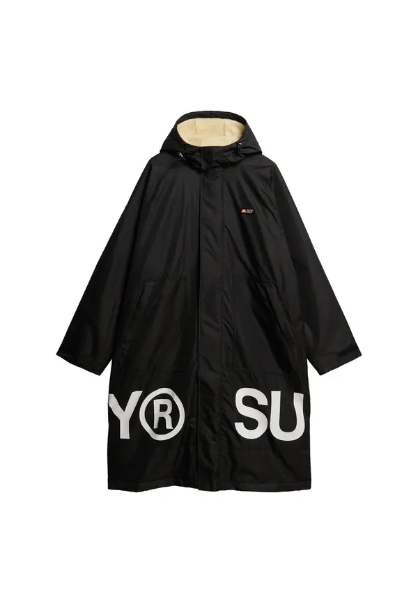 Superdry & Co Superdry & Co Prehoden plašč  črna / bela