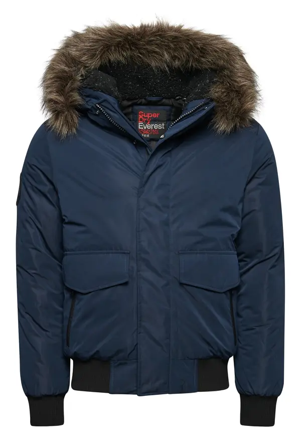 Superdry & Co Superdry & Co Prehodna jakna 'Everest'  marine / rjava / črna