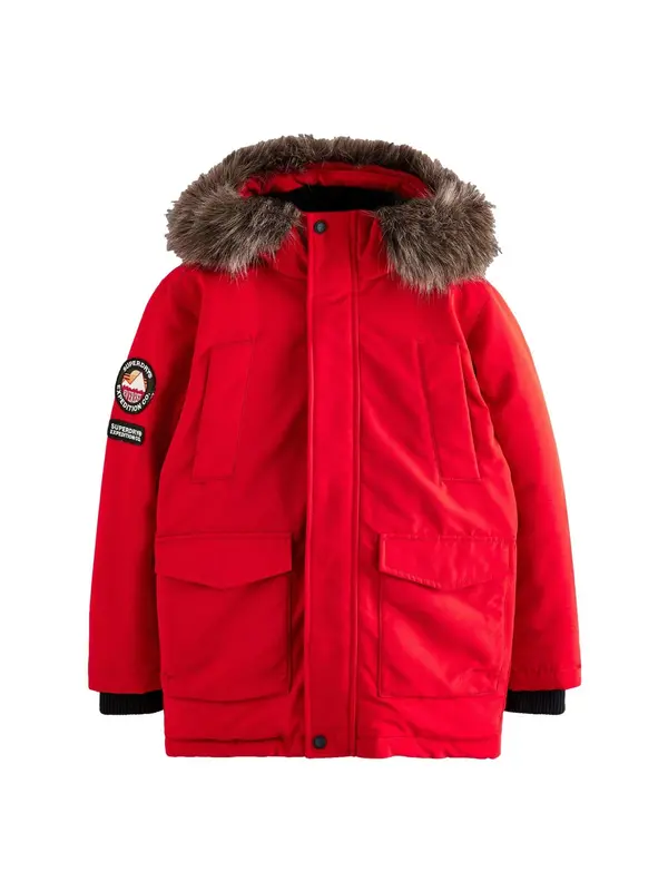 Superdry & Co Superdry & Co Prehodna jakna 'Everest'  rdeča