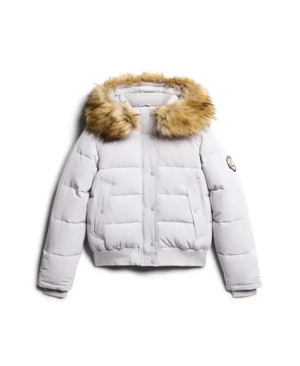 Superdry & Co Superdry & Co Prehodna jakna 'Everest'  svetlo siva