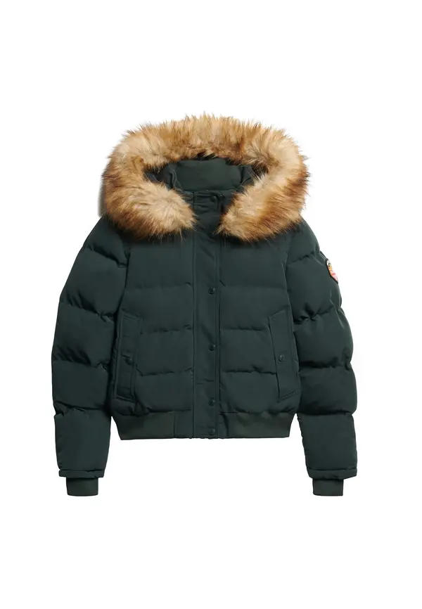 Superdry & Co Superdry & Co Prehodna jakna 'Everest'  temno zelena