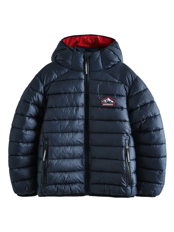 Superdry & Co Superdry & Co Prehodna jakna 'Fuji'  mornarska / rdeča / bela