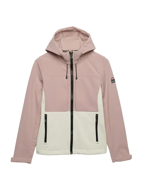 Superdry & Co Superdry & Co Prehodna jakna  svetlo bež / roza