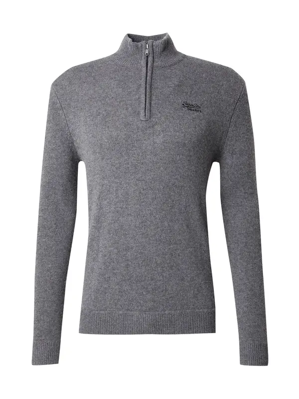 Superdry & Co Superdry & Co Pulover 'Essential'  temno siva