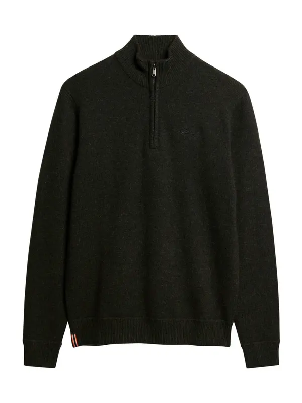 Superdry & Co Superdry & Co Pulover 'Essential'  temno zelena