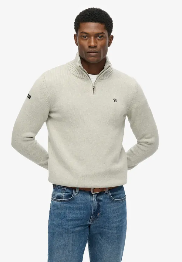 Superdry & Co Superdry & Co Pulover  pegasto siva